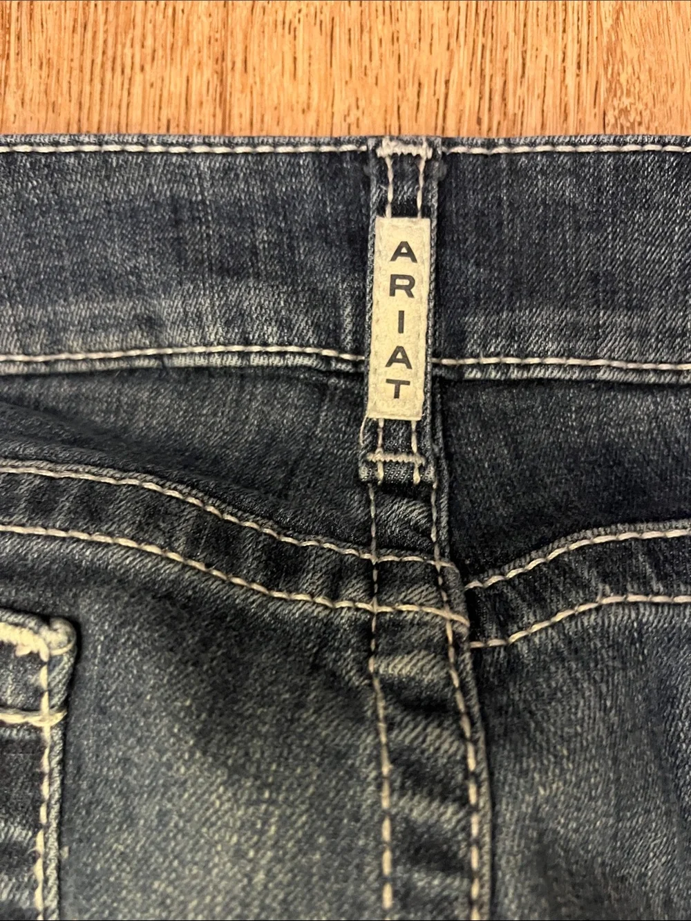 Ariat Dark Blue Straight-Leg Jeans